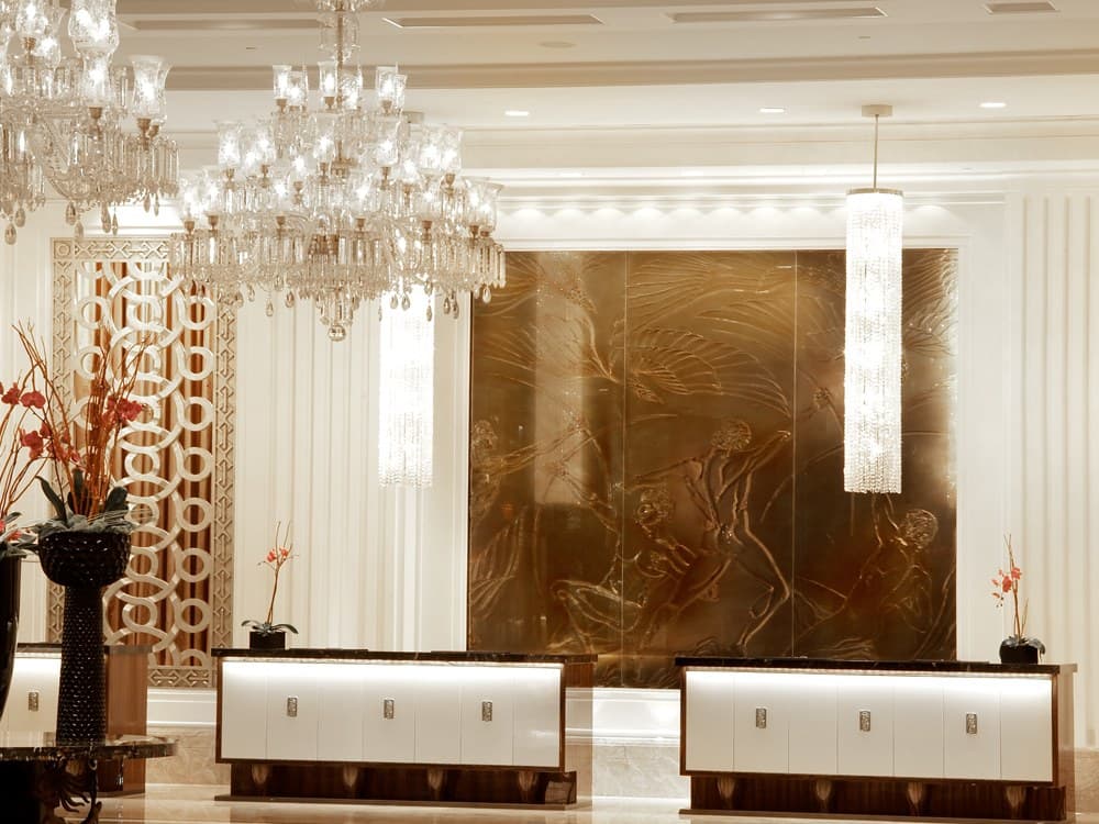 Custom Decorative Glass Panels (TRUMP TOWER) (ASG6)