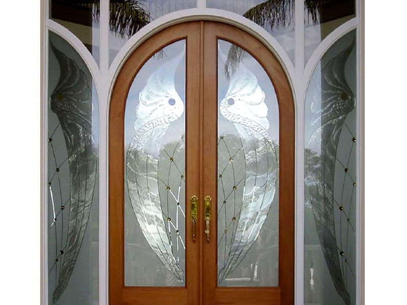 CUSTOM DECORATIVE GLASS DOORS (DL118)