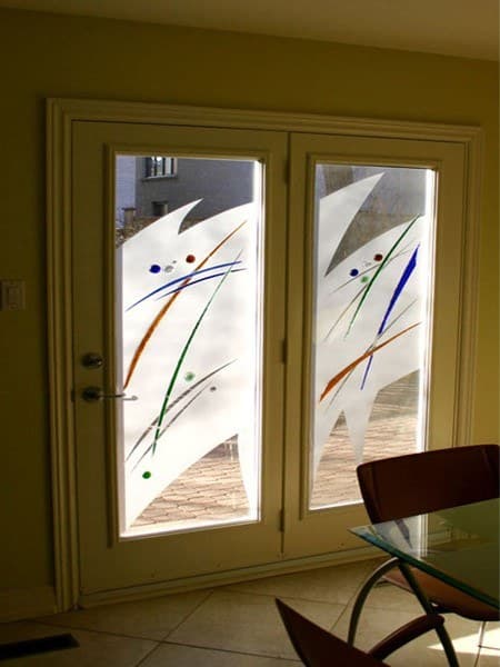 DECORATIVE GLASS DOORS (DL15)