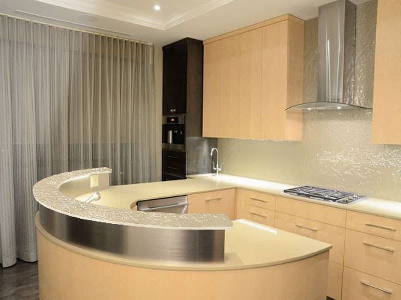 GLASS BACKSPLASH, TEXTURED GLASS (BSPL214)