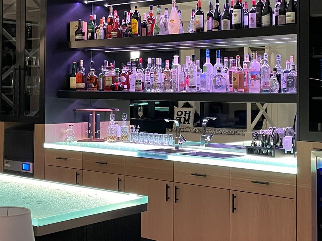 GLASS BARTOP (GB85)