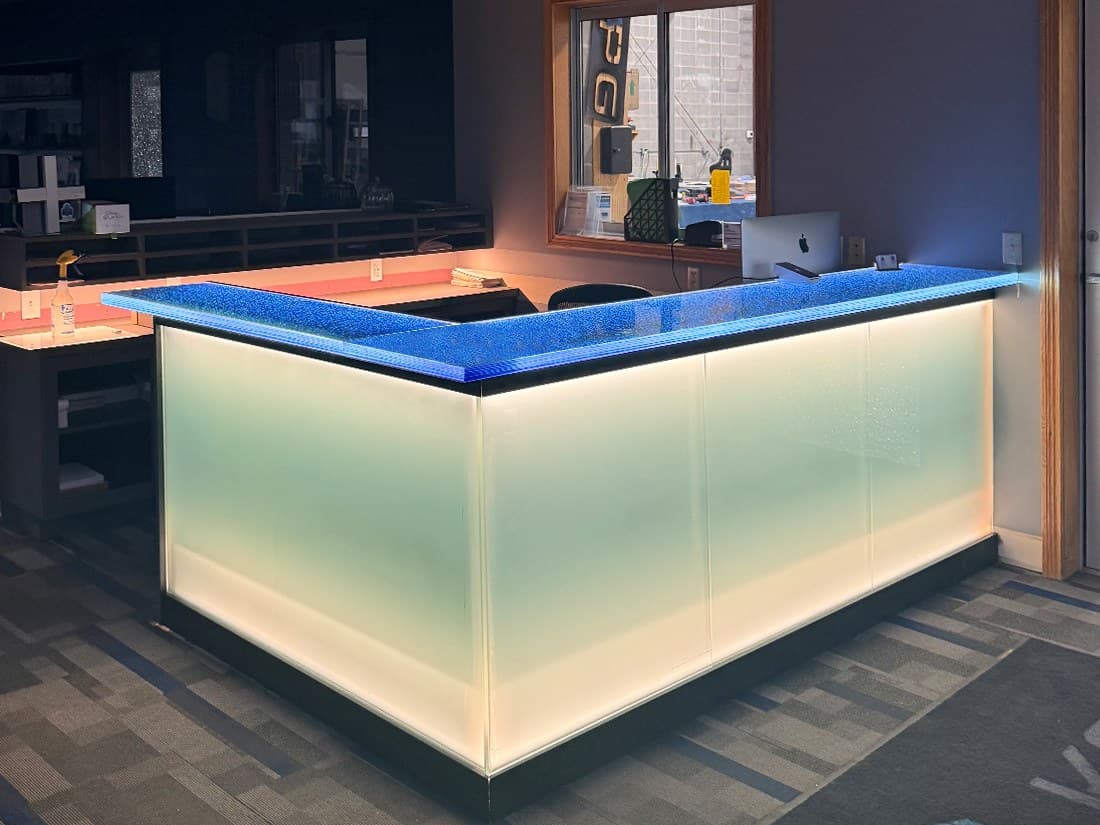GLASS DESK TOP (GB234)