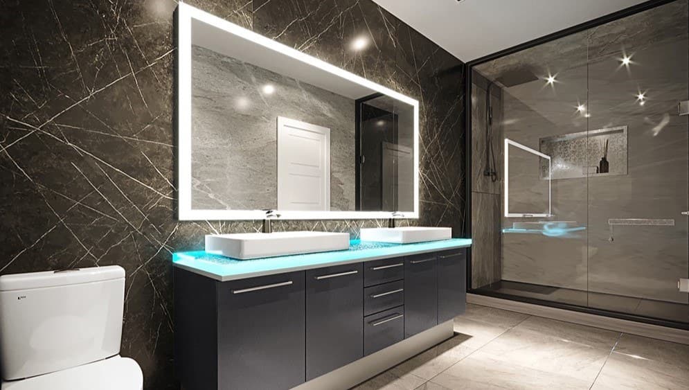 BATHROOM GLASS COUNTERTOP (BC715)
