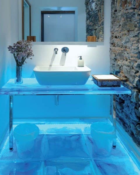 Bathroom glass top (BC221)