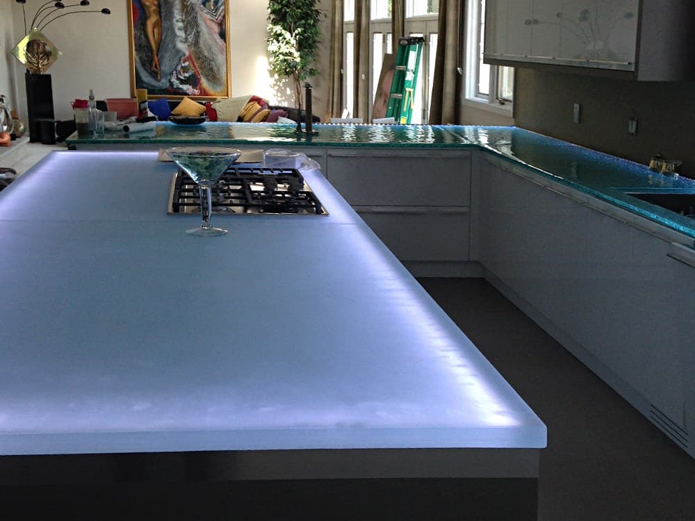 GLASS KITCHEN ISLANDS (KI223)