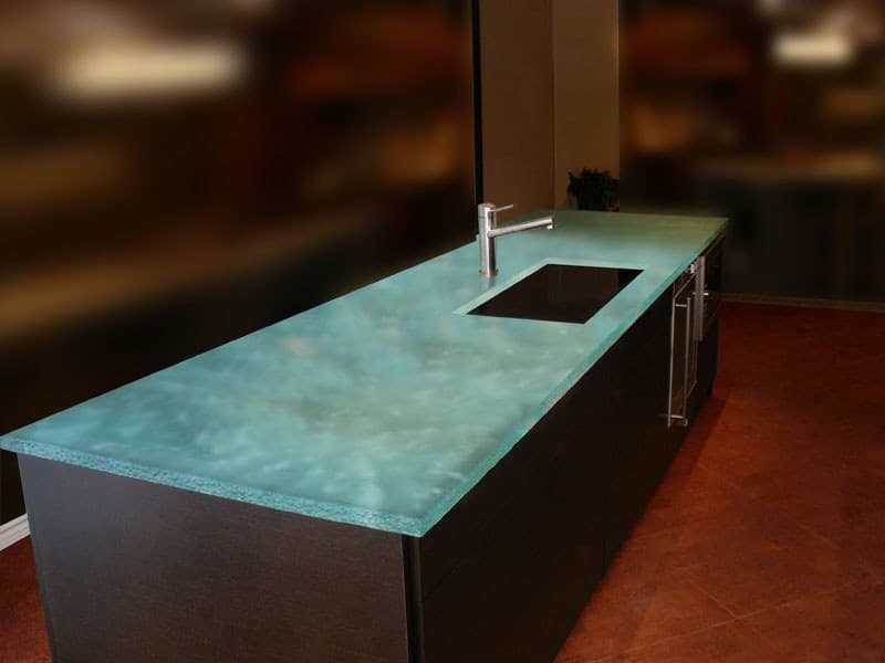"GREEN ONYX" 1 1/2" GLASS (KI18)