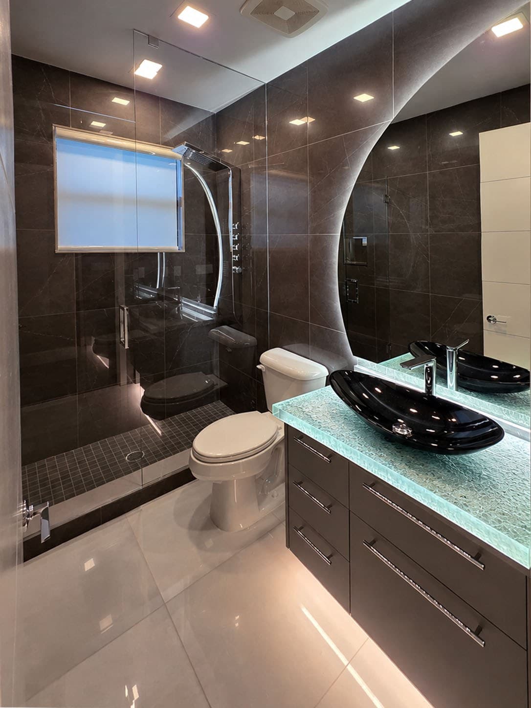 Clear Glass Shower Enclosure (SHD203)