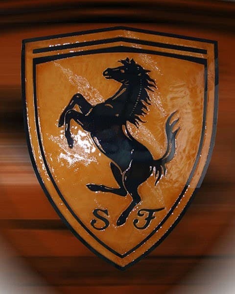 DECORATIVE GLASS LOGO (GSL6)