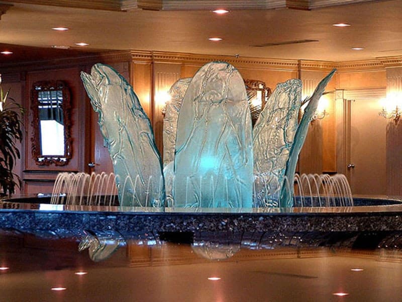 Glass Water Features