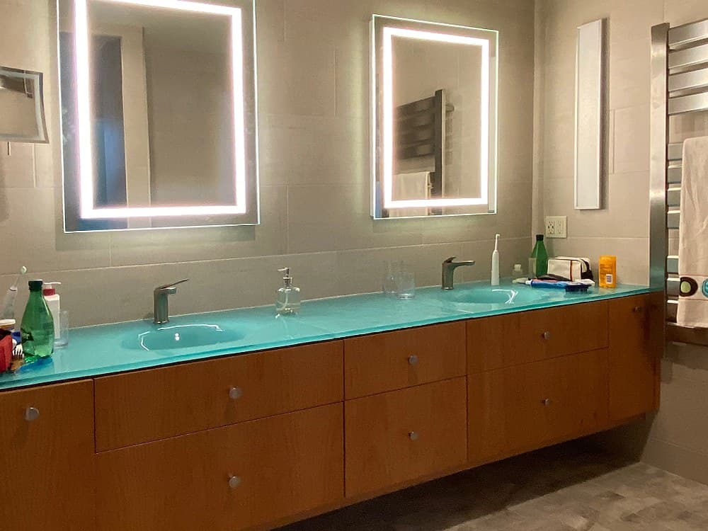 INTEGRATED GLASS SINK (IS447)