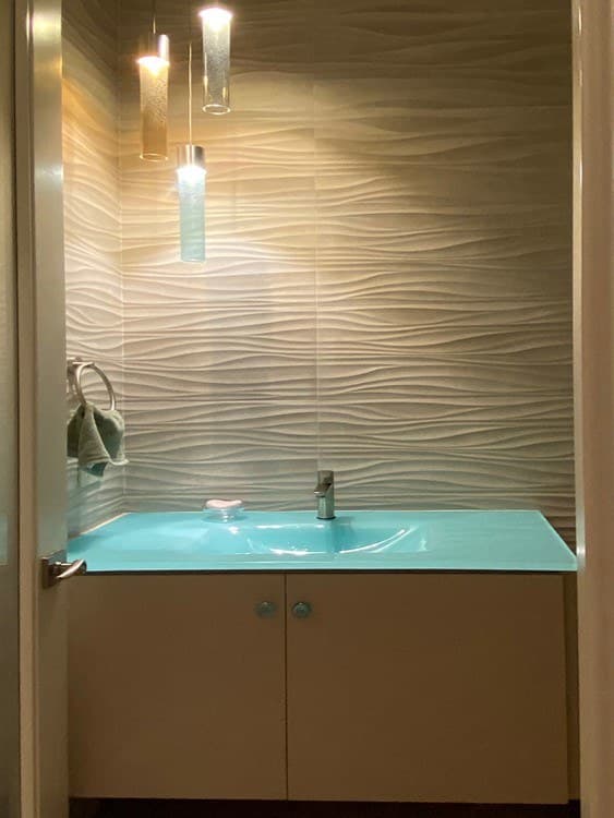 INTEGRATED GLASS SINK (IS462)