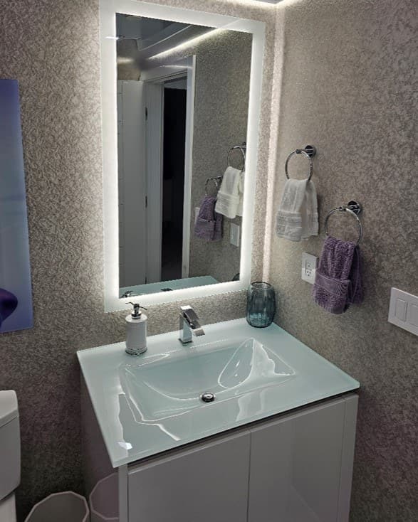 INTEGRATED GLASS SINK (IS66)