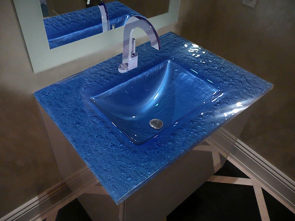 INTEGRATED GLASS SINK (IS785)