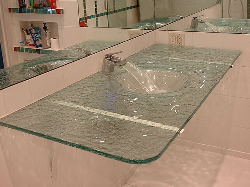 INTEGRATED WALLMOUNT GLASS SINK (IS25)
