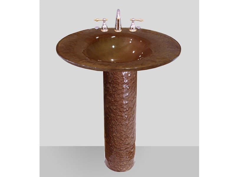 Glass Sink - "Elliptic" (Antique) (PDS10)