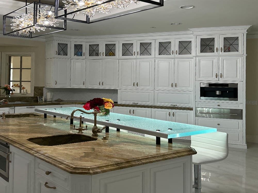 RAISED GLASS BARTOP (RB64)