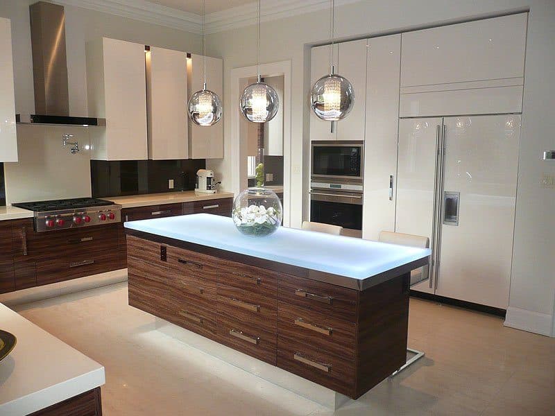 Are glass countertops a good idea?