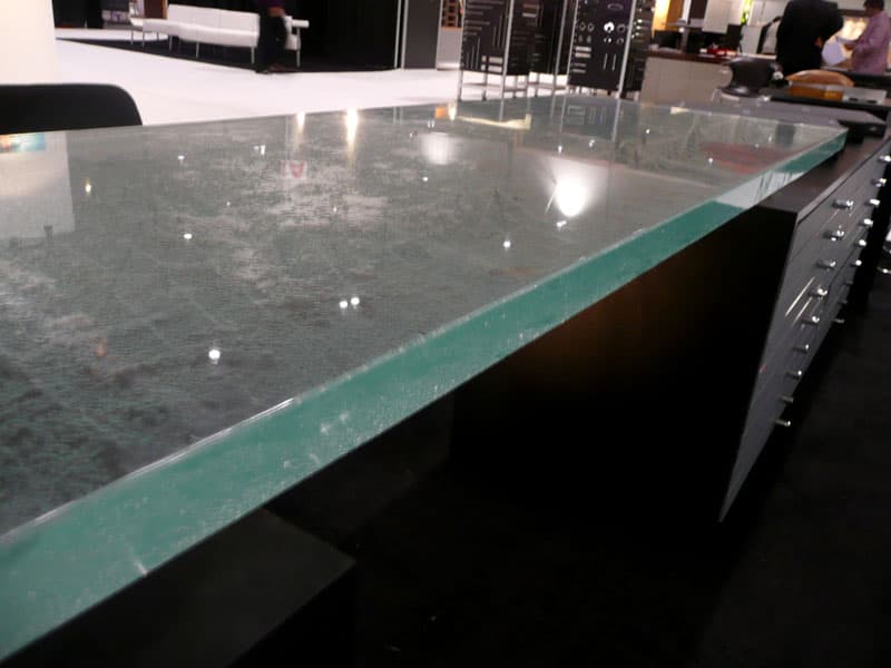 Glass Desk Countertop (FRT34)