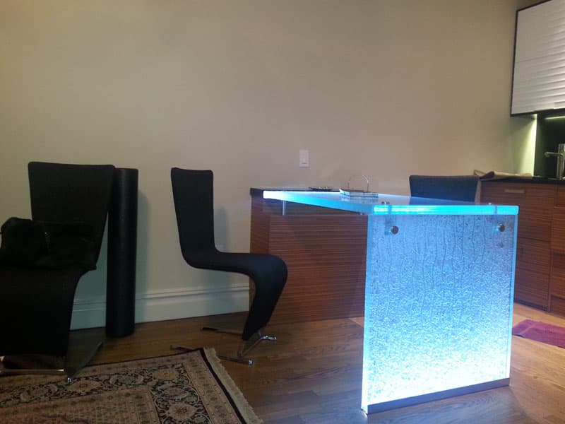 Contemporary Glass Desk (FRT337)