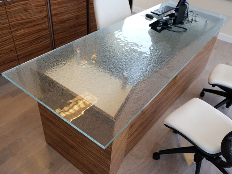 Conference Desk with Glass (FRT46)