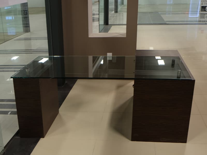 Office Desk with Glass (FRT447)