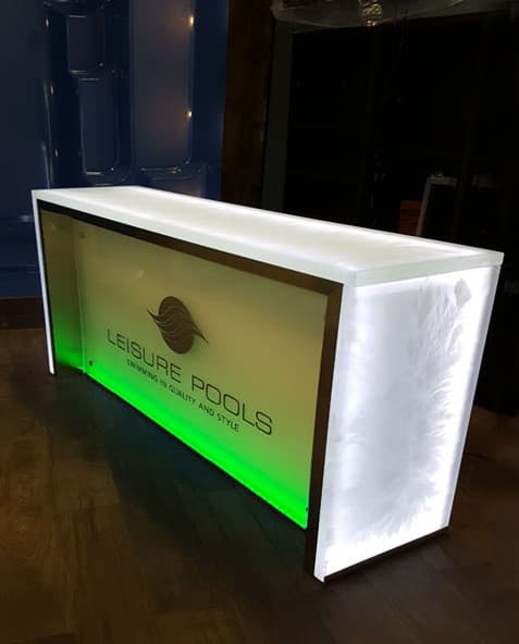 Reception Glass Desk (FRT57)