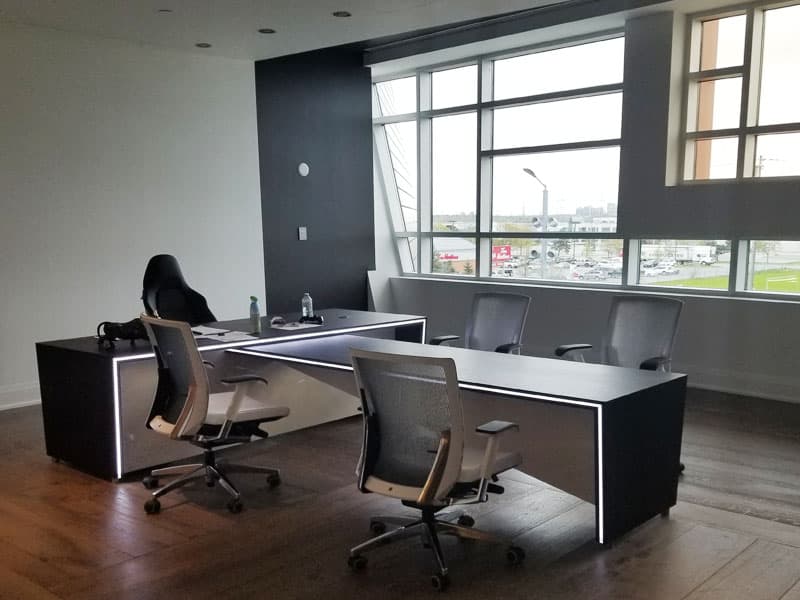 Reception Glass Desk (FRT52)