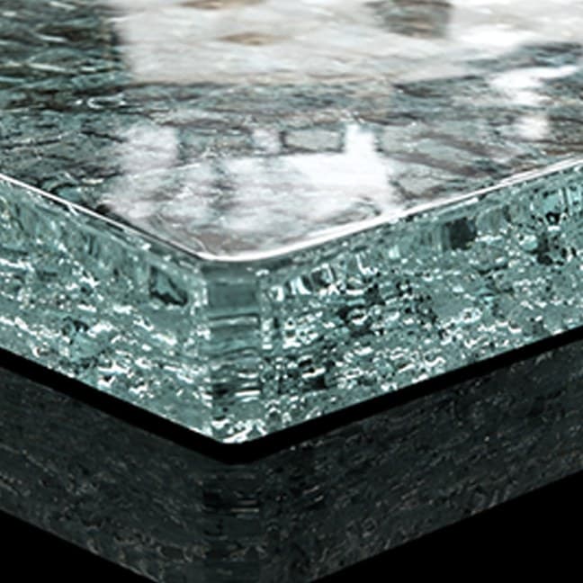Fire polished edge (clear)