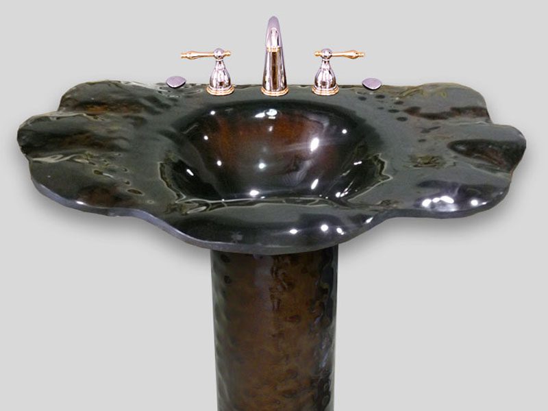 Bth product - Pedestal sinks button