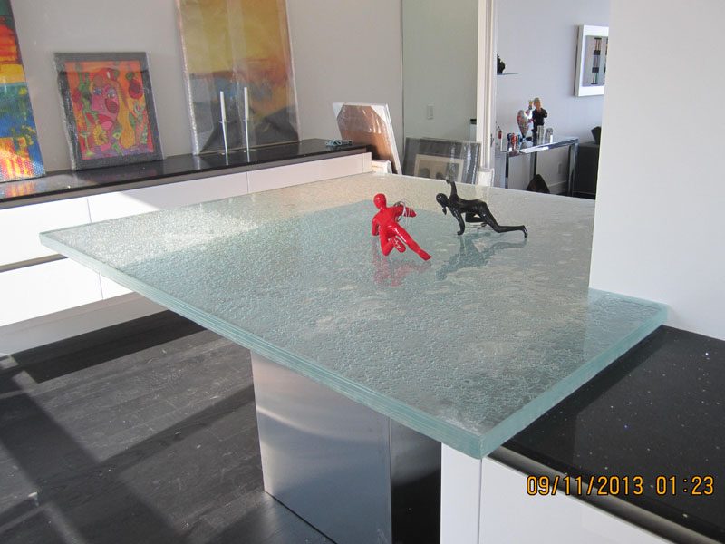 Cool glass countertops