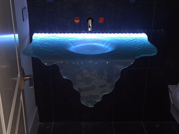 Waterfall sink David Hunt