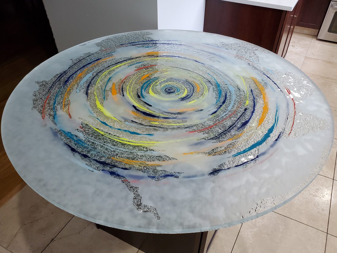 glass table top