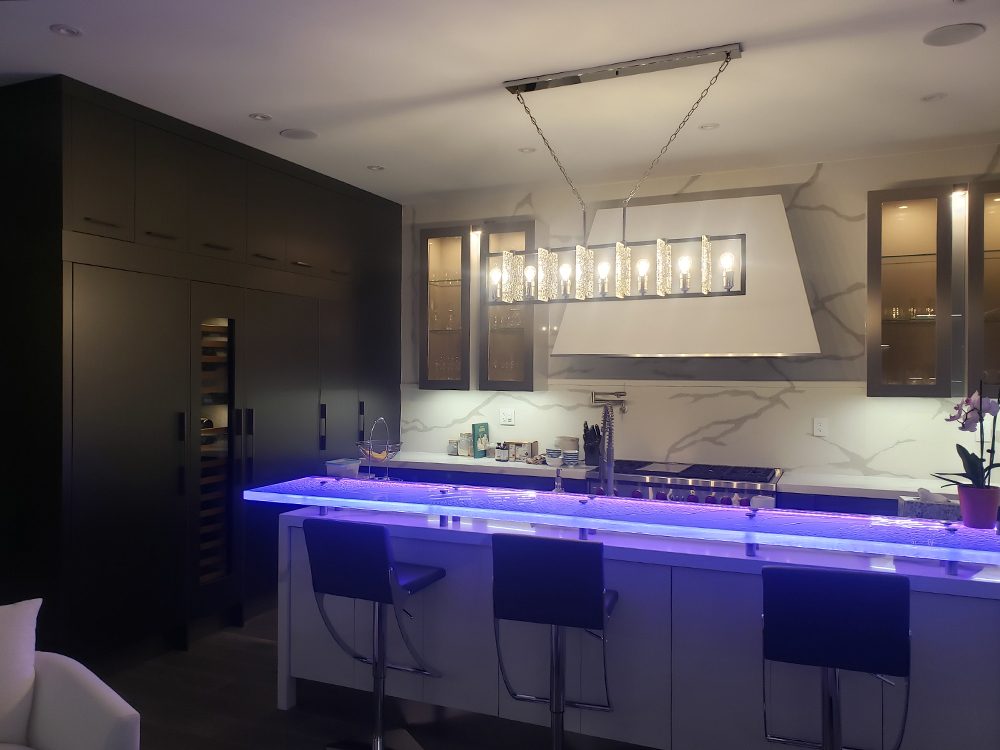 glass bar top