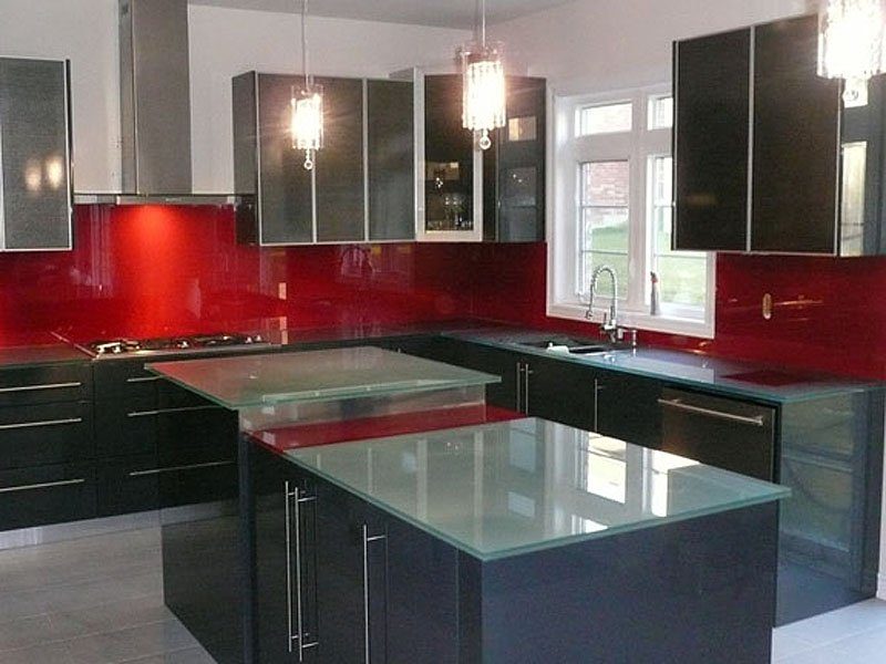 Glass Countertops Viable for High-End Homes