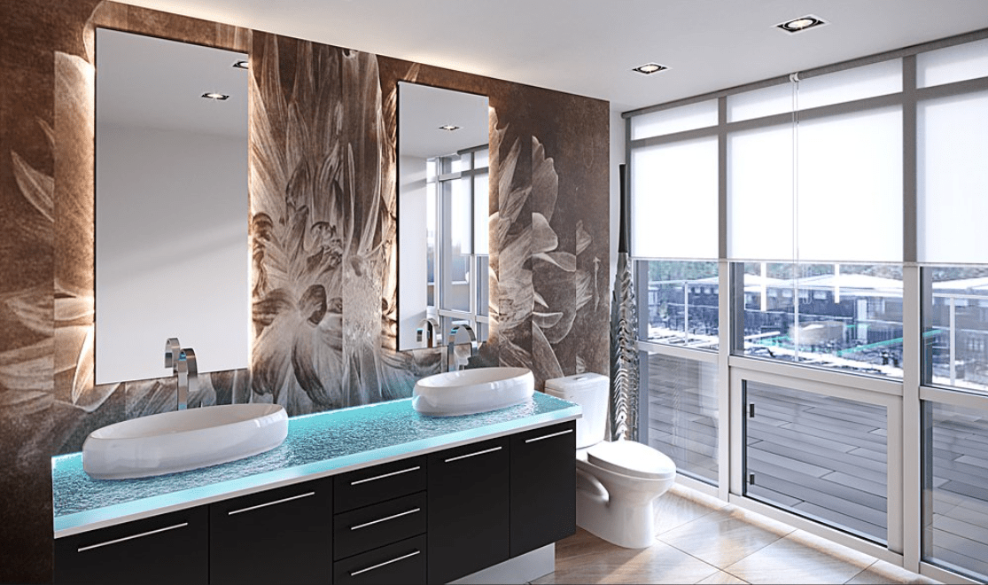Glass Countertop