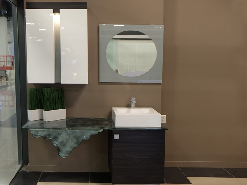Waterfall vanity Improve Center